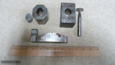 THREE HEAVY STEEL WINCHESTER MARKED TOOL ROOM 
