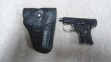 HARRINGTON & RICHARDSON TINY .25 ACP VEST POCKET AUTO PISTOL WITH HOLSTER, - 1 of 3