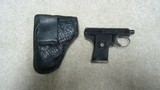 HARRINGTON & RICHARDSON TINY .25 ACP VEST POCKET AUTO PISTOL WITH HOLSTER, - 2 of 3