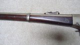 UNUSUAL REMINGTON 50-70 NEW YORK STATE ROLLING BLOCK WITH FULL NICKEL PLATE FINISH, - 12 of 21