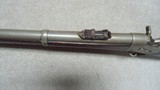 UNUSUAL REMINGTON 50-70 NEW YORK STATE ROLLING BLOCK WITH FULL NICKEL PLATE FINISH, - 18 of 21