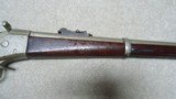 UNUSUAL REMINGTON 50-70 NEW YORK STATE ROLLING BLOCK WITH FULL NICKEL PLATE FINISH, - 8 of 21