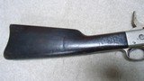 UNUSUAL REMINGTON 50-70 NEW YORK STATE ROLLING BLOCK WITH FULL NICKEL PLATE FINISH, - 7 of 21