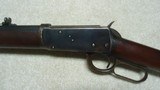 VERY FINE 1894 .38-55 OCTAGON RIFLE, #104XXX, MADE 1901. - 4 of 20