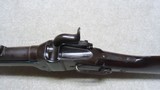 SHARPS NEW MODEL 1863 UNALTERED .52 CAL. PERCUSSION CIVIL WAR CARBINE, #C9XXX. - 5 of 21