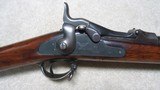 RARE LATE FIRST MODEL 1873 SPRINGFIELD TRAPDOOR RIFLE, .45-70, #83XXX, MADE 1878 - 3 of 20