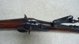 RARE LATE FIRST MODEL 1873 SPRINGFIELD TRAPDOOR RIFLE, .45-70, #83XXX, MADE 1878 - 20 of 20