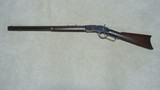 VERY FINE CONDITION 1873 OCTAGON RIFLE, .38-40, #379XXX, MADE 1891. - 2 of 21