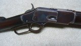 VERY FINE CONDITION 1873 OCTAGON RIFLE, .38-40, #379XXX, MADE 1891. - 3 of 21