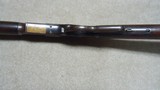 VERY FINE CONDITION 1873 OCTAGON RIFLE, .38-40, #379XXX, MADE 1891. - 6 of 21