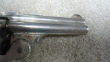 RARELY ENCOUNTERED S&W MODEL 1891 .38 S&W CALIBER SINGLE ACTION REVOLVER - 8 of 16