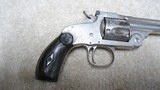 RARELY ENCOUNTERED S&W MODEL 1891 .38 S&W CALIBER SINGLE ACTION REVOLVER - 7 of 16