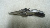 RARELY ENCOUNTERED S&W MODEL 1891 .38 S&W CALIBER SINGLE ACTION REVOLVER - 3 of 16