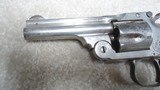 RARELY ENCOUNTERED S&W MODEL 1891 .38 S&W CALIBER SINGLE ACTION REVOLVER - 6 of 16