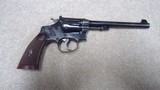 MID-1920s MANUFACTURE S&W  22/32 HAND EJECTOR .22 LR TARGET REVOLVER, #384XXX.