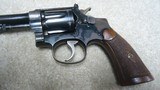MID-1920s MANUFACTURE S&W  22/32 HAND EJECTOR .22 LR TARGET REVOLVER, #384XXX. - 11 of 15