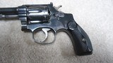 VERY RARE TARGET SIGHTED S&W .32 HAND EJECTOR MODEL 1903- 5TH CHANGE, MADE C.1911 - 11 of 15