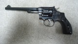 VERY RARE TARGET SIGHTED S&W .32 HAND EJECTOR MODEL 1903- 5TH CHANGE, MADE C.1911 - 1 of 15