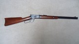 VERY FINE CONDITION 1892 SADDLE RING CARBINE, .32-20, #983XXX, MADE 1929.