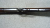 1886 OCTAGON RIFLE IN .38-56 CALIBER, #73XXX, MADE 1892. - 6 of 20