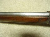 A TRULY ONE-OF-A-KIND MODEL 1894 SADDLE RING CARBINE! .38-55, semi-dlx. Stainless Steel - 3 of 20