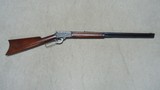 BEAUTIFUL BLUE & CASE COLOR MARLIN MODEL 94, .38-40 OCT. RIFLE, #445XXX, MADE C.1910.
