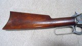 BEAUTIFUL BLUE & CASE COLOR MARLIN MODEL 94, .38-40 OCT. RIFLE, #445XXX, MADE C.1910. - 7 of 20