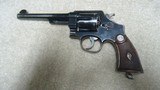 S&W SECOND MODEL .44 SPECIAL HAND EJECTOR, 6 1/2