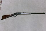  FINE CONDITION 1873 .32-20 OCTAGON RIFLE, #422XXX, MADE 1892. - 1 of 20