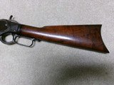  FINE CONDITION 1873 .32-20 OCTAGON RIFLE, #422XXX, MADE 1892. - 11 of 20