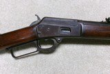 MARLIN MODEL 1889 WITH  32 INCH OCT.  BARREL IN SCARCE .32-20, #34XXX, MADE 1890 - 3 of 20