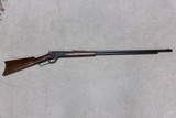 MARLIN MODEL 1889 WITH
32 INCH OCT.
BARREL IN SCARCE .32 20, #34XXX, MADE 1890