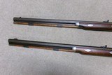 TWO (2) JONATHAN BROWNING MUZZLE LOADING HAWKEN STYLE RIFLES, .50 AND .54 CALIBER - 9 of 11