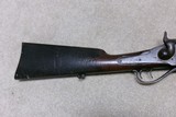  EARLY WESTERN SHIPPED 1874 SHARPS SPORTER, MADE HARTFORD, CT AND SHIPPED 1875. - 8 of 21