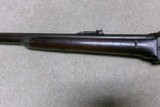  EARLY WESTERN SHIPPED 1874 SHARPS SPORTER, MADE HARTFORD, CT AND SHIPPED 1875. - 13 of 21