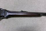  EARLY WESTERN SHIPPED 1874 SHARPS SPORTER, MADE HARTFORD, CT AND SHIPPED 1875. - 9 of 21