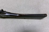  EARLY WESTERN SHIPPED 1874 SHARPS SPORTER, MADE HARTFORD, CT AND SHIPPED 1875. - 18 of 21