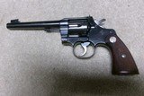 RARE OFFICERS MODEL HEAVY BARREL IN LIMITED PRODUCTION .32 NEW POLICE, 1940
