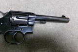 SCARCE 1909 U.S. ARMY .45 COLT CALIBER NEW SERVICE REVOLVER, #44XXX, MADE 1911 - 12 of 15