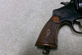 VERY SCARCE COMMERCIAL MODEL 1917 .45  DA REVOLVER, #178XXX, MADE C. 1926-1927 - 12 of 16