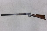  SELDOM SEEN MARLIN MODEL 1888 OCTAGON RIFLE IN, .44-40 CALIBER, #25XXX, MADE 1889 - 2 of 20