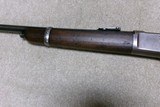 SPECIAL ORDER 1892 SADDLE RING CARBINE, .32-20, 1/2 MAG AND NICKEL STEEL MARKED BARREL, - 12 of 20