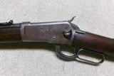 SPECIAL ORDER 1892 SADDLE RING CARBINE, .32-20, 1/2 MAG AND NICKEL STEEL MARKED BARREL, - 4 of 20