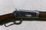 UNUSUAL FINE CONDITION 1894 SEMI DELUXE, PISTOL GRIP, SGB, TAKEDOWN, CAL. .25-35 OCT. - 3 of 20