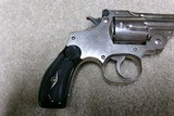 SUPERB CONDITION .38 DOUBLE ACTION PERFECTED MODEL, RARE 6