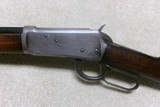 UNUSUAL SPECIAL ORDER 1894 .25-35 FULL OCT. BARREL, 1/2 MAGAZINE, SHOTGUN BUTT - 4 of 20