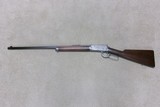 UNUSUAL SPECIAL ORDER 1894 .25-35 FULL OCT. BARREL, 1/2 MAGAZINE, SHOTGUN BUTT - 2 of 20