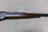 Win. MODEL 1885 LOW WALL SINGLE SHOT OCT. RIFLE.25-20 SS CALIBER, #47XXX, MADE 1891 - 8 of 22