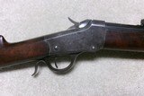 Win. MODEL 1885 LOW WALL SINGLE SHOT OCT. RIFLE.25-20 SS CALIBER, #47XXX, MADE 1891 - 3 of 22