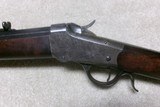 Win. MODEL 1885 LOW WALL SINGLE SHOT OCT. RIFLE.25-20 SS CALIBER, #47XXX, MADE 1891 - 4 of 22